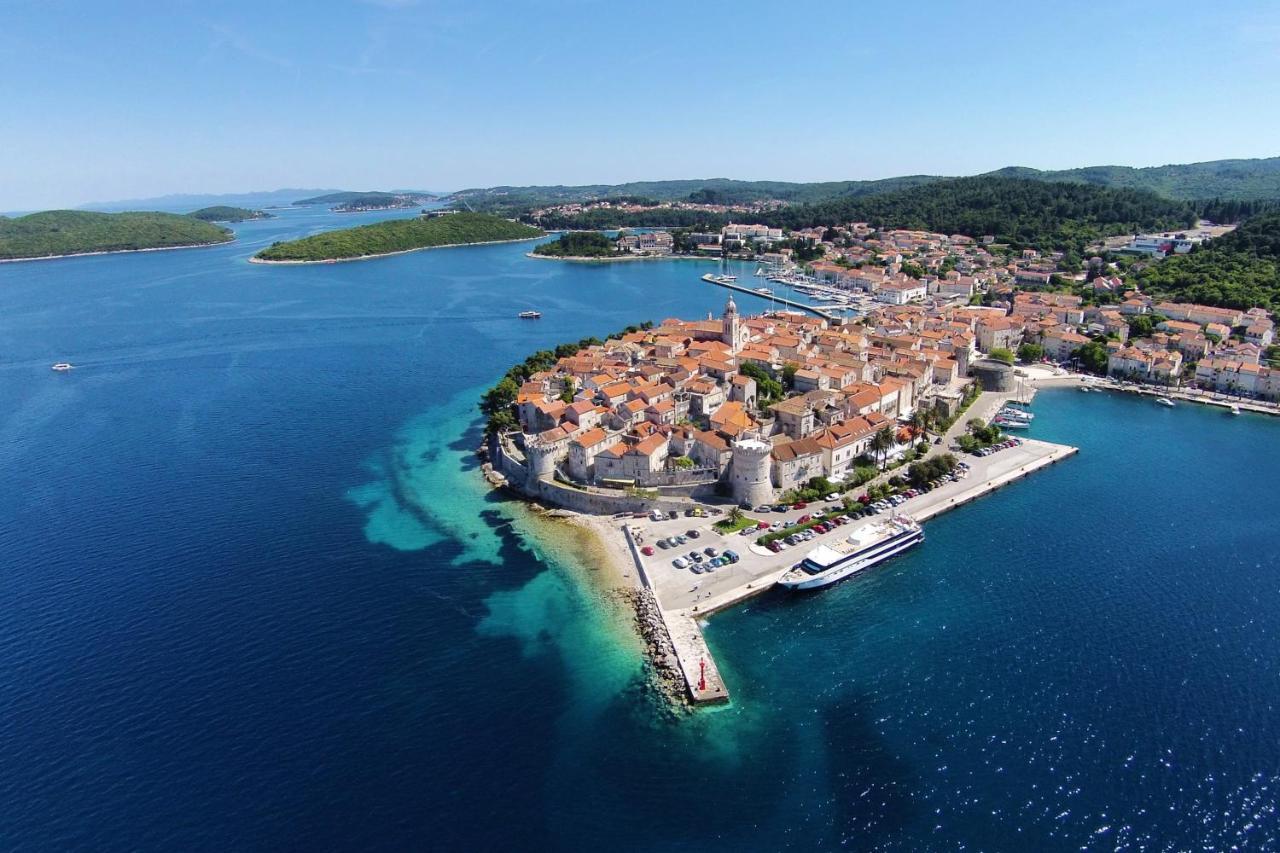 Apartments By The Sea Korcula - 15689 Bagian luar foto
